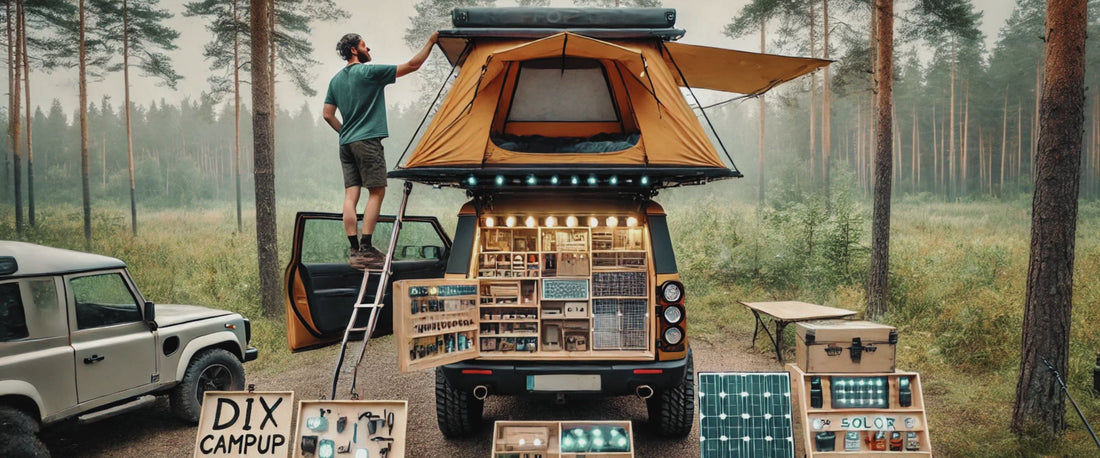 DIY-Projekte für Dachzelt-Camper