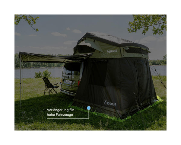 wahi+ moenga - Vorzeltverlängerung